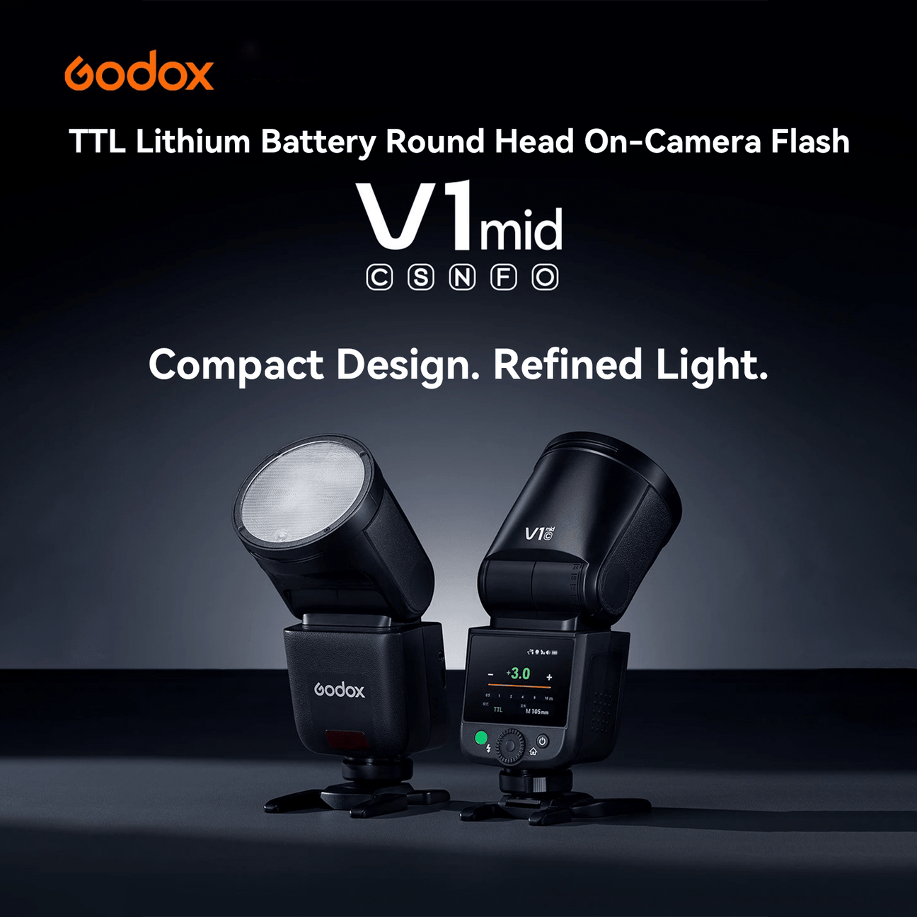 Godox V1 Mid Launched | Lighter, Faster, and More Even Round Head Flash - Letwell