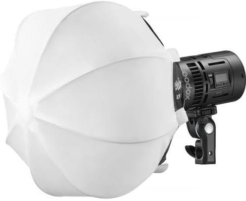Godox SL1 ランタンソフトボックス GODOX RS60BI RS60R MS60BI MS60 LEDビデオライト用 柔らかな光質を作り出し、全方向のビーム拡散を実現