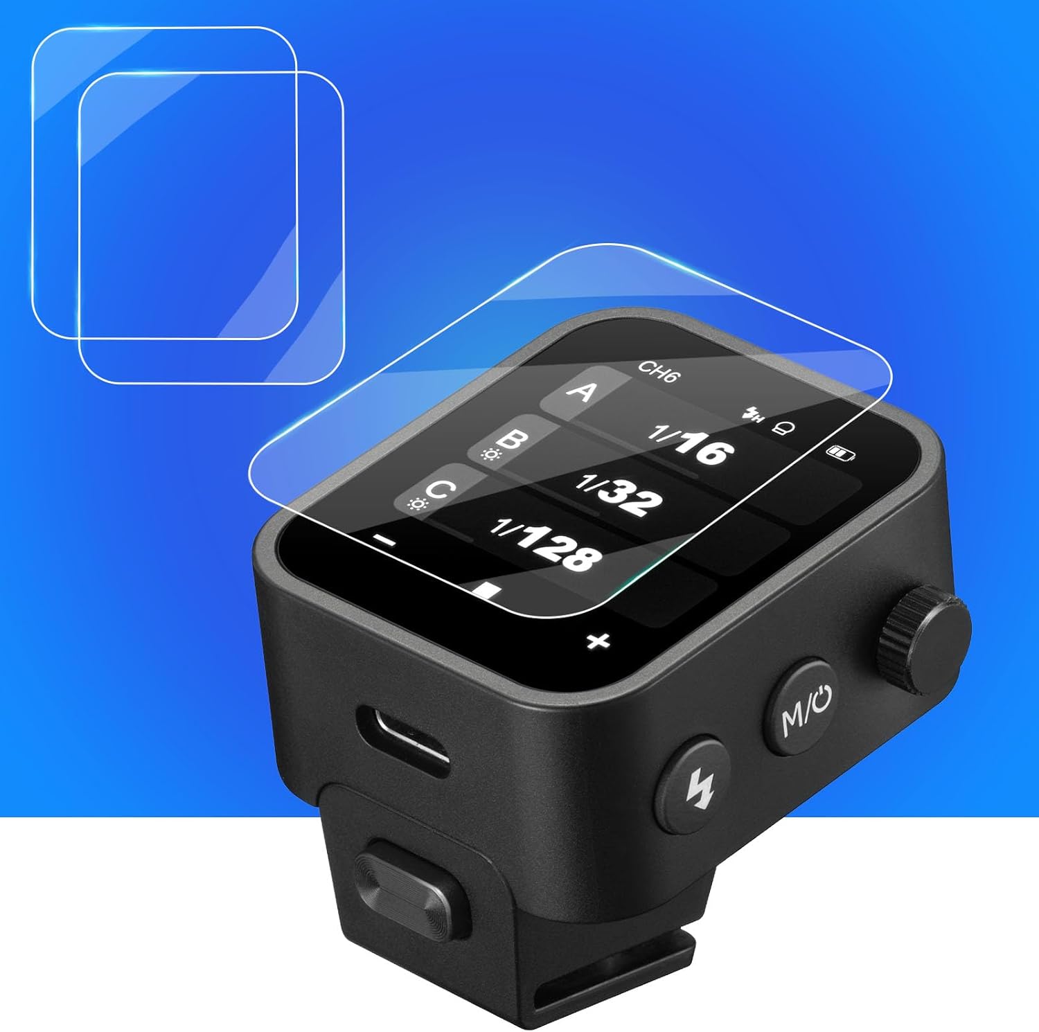 X3トリガー用スクリーンプロテクター - Godox X3トリガー用スクリーンプロテクター - 2枚パック