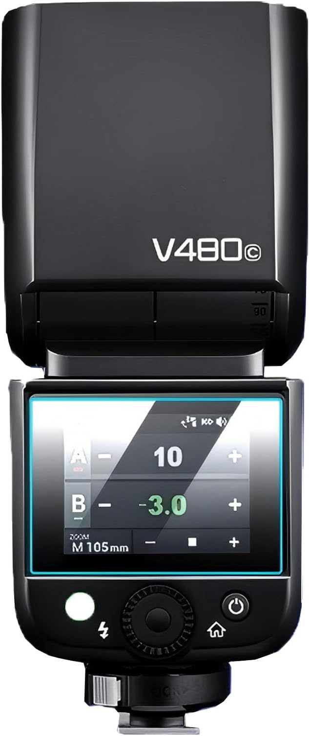 Screen Protector for Godox V480 Camera Flashes V480C V480S V480N V480F V480O