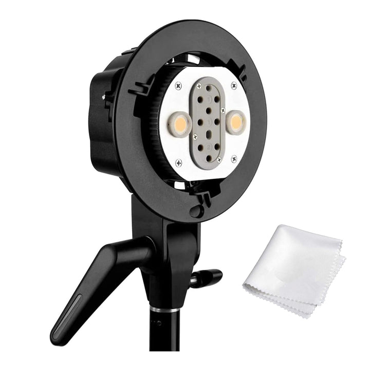 Godox AD - B2 Dual Power Twin Head Bowens Mount to Install 2 Godox AD200Pro II or AD200 Pro Pocket Flash or Flashpoint eVOLV 200 TTL Modular Strobe Light Together to Achieve 400W Power Output - Letwell