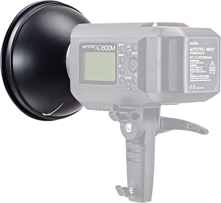 Godox AD - R6 169mm Approx 7" Standard Bowens Mount Reflector for Godox AD600B AD600BM AD600Pro AD600Pro II MS200 MS300 Aputure Amaran 100D 100X 200D 200X - Letwell