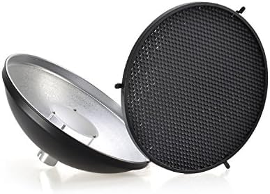 Godox AD - S3 Beauty Dish Reflector with Honeycomb Cover for AD200Pro II AD200Pro AD200 Pocket Flash AD180 AD360 AD360II Flash Speedlite - Letwell