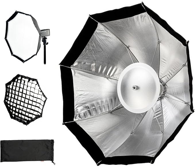 Godox AD - S7 Multi - Functional Softbox, 48cm Umbrella Softbox for Godox AD360II AD200 AD200Pro AD200Pro II AD200 Pro II - Letwell