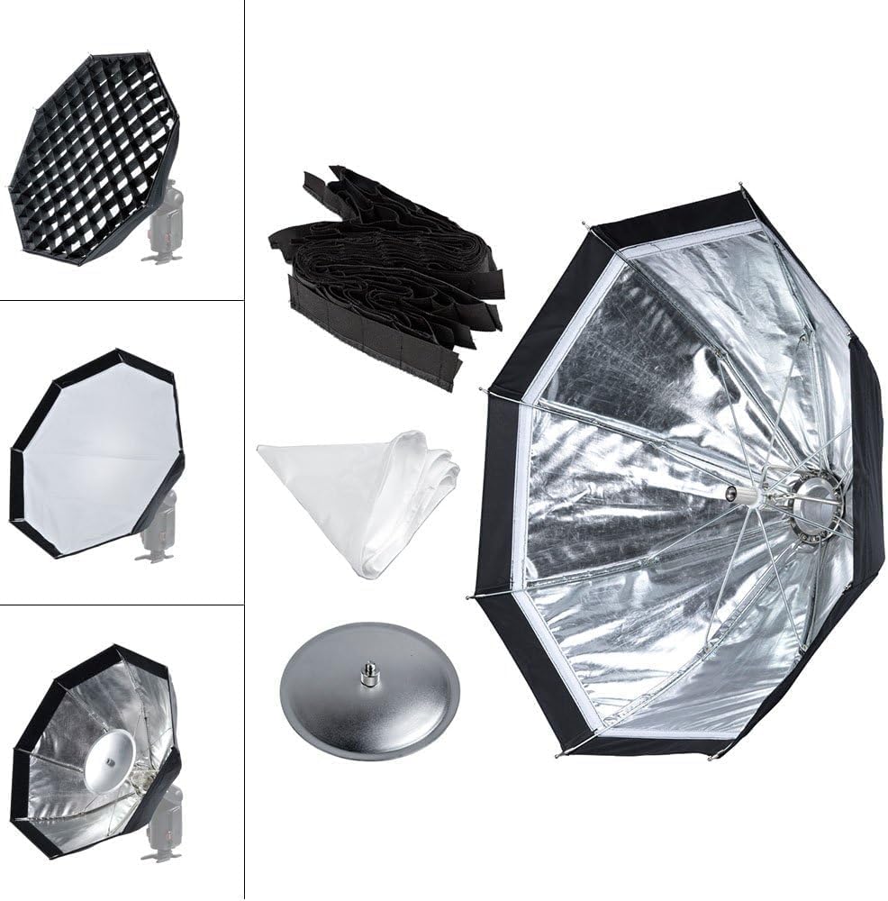 Godox AD - S7 Multi - Functional Softbox, 48cm Umbrella Softbox for Godox AD360II AD200 AD200Pro AD200Pro II AD200 Pro II - Letwell