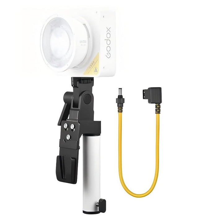 Godox AK - B02 V - Mount Battery Handgrip with D - Tap to 2.5mm DC Cable, Compatible with ML100R ML100BI ML60IIBi LED Video Light - Letwell