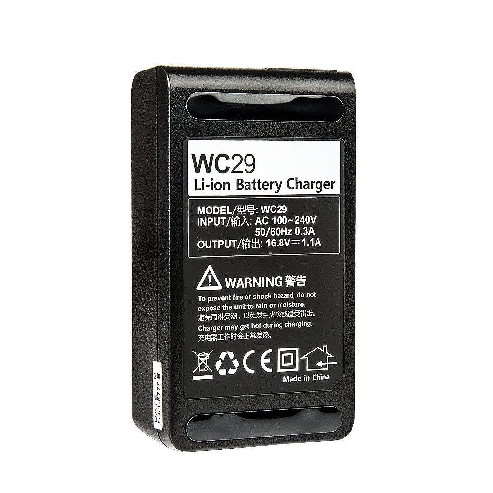 Godox C29 Battery Charger & Cable for AD200 - USA Dealer - Letwell