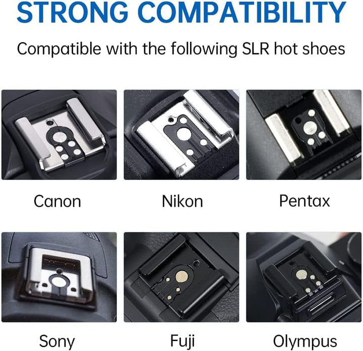 Godox CT - 16 Wireless Radio Flash Trigger Receiver Kit, 16 Channel 433MHz Wireless Flash Trigger Kit (1x Transmitter+2X Receiver), Compatible with Canon Nikon Pentax DSLR Camera - Letwell