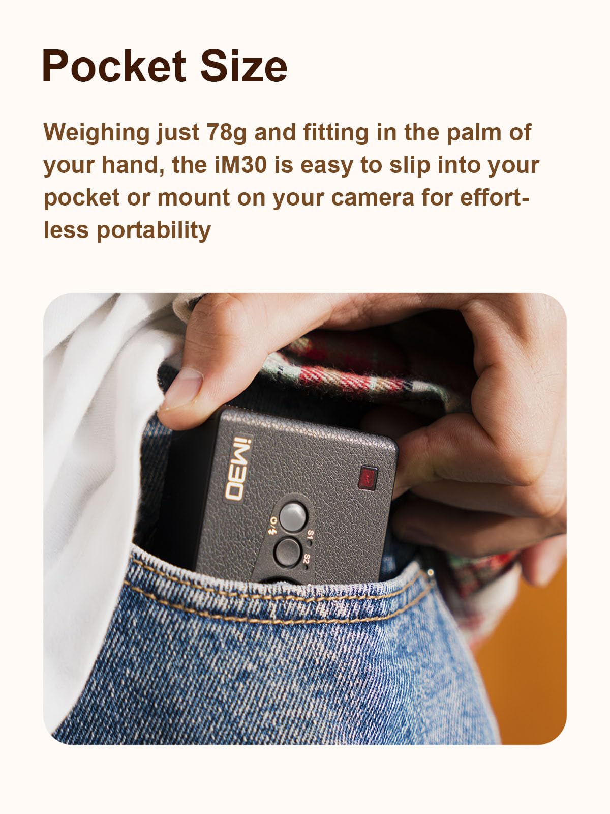 GODOX IM30 Mini Flash with FS - R Riser GN15 S1/S2 - Camera Flash GN 15, 7 Power Levels, IM30 Mini Manual Flash for Sony zv1/Sony zve10/Ricoh gr3/Fuji f1 - 230/Canon 6500K±200K/3.6S Recycle - Letwell