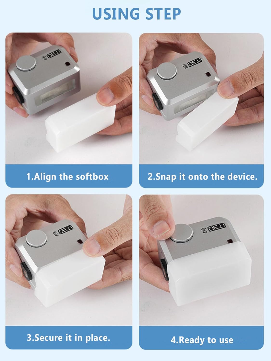 Godox iT30pro F TTL Mini Flash with Diffuser - GODOX iT30 Pro F for Fuji - GoDOx IT30 Pro for Fujifilm GodOX TTL Flash, Wireless Master & Receiver, HSS 1/8000 Second, 2.4G Wireless, GodOX Flash Black - Letwell