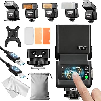 Godox iT32 TTL Mini Flash with X5 Trigger Kit - Letwell