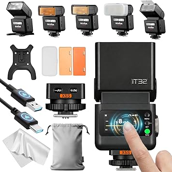 Godox iT32 TTL Mini Flash with X5 Trigger Kit - Letwell