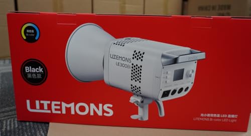 Godox LE200Bi Bi - Color LED Light, 220W GODOX Light All Metal Body,CRI/TLCI98+, CCT 2800K - 6500K/11 FX Effects/Bowens Mount/Whisper - Quiet Fan, App/DMX/NFC/CRMX Control, for Video, Streaming & Studio - Letwell