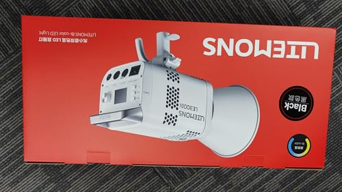 Godox LE300Bi Bi - Color LED Light, 320W GODOX Light All Metal Body,CRI/TLCI98+, CCT 2800K - 6500K/11 FX Effects/Bowens Mount/Whisper - Quiet Fan, App/DMX/NFC/CRMX Control, for Video, Streaming & Studio - Letwell