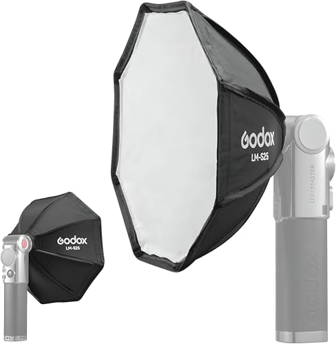 GODOX LM - S25 Octa Softbox for Godox Lux Master Retro Camera Flash - Letwell