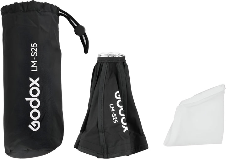 GODOX LM - S25 Octa Softbox for Godox Lux Master Retro Camera Flash - Letwell