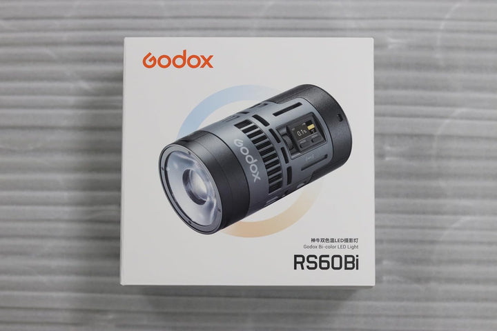 Godox RS60Bi Bi - Color LED Video Light, with CCT 2800 - 6500K, 11 Lighting Effects, HSI & High CRI 97+ TLCI 98+, Supports DMX/APP Control and Multiple Power Solutions - Letwell