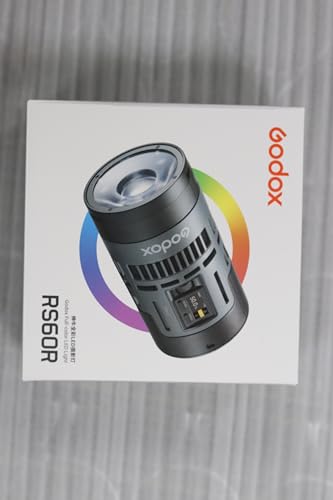 GODOX RS60R RGB Led Video Light, with CCT 1800 - 10000K, 14 Lighting Effects, HSI and RGBW Modes, Supports DMX/APP Control and Multiple Power Solutions - Letwell