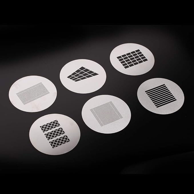 Godox SA - 10 GOBO Holder with SA - 09 - 004 GOBO Set for Godox S30 Focusing LED Light, W/Cleaning Cloth - Letwell