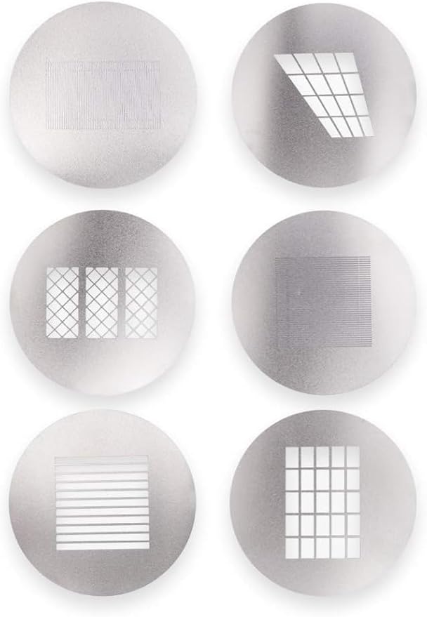 Godox SA - 10 GOBO Holder with SA - 09 - 004 GOBO Set for Godox S30 Focusing LED Light, W/Cleaning Cloth - Letwell