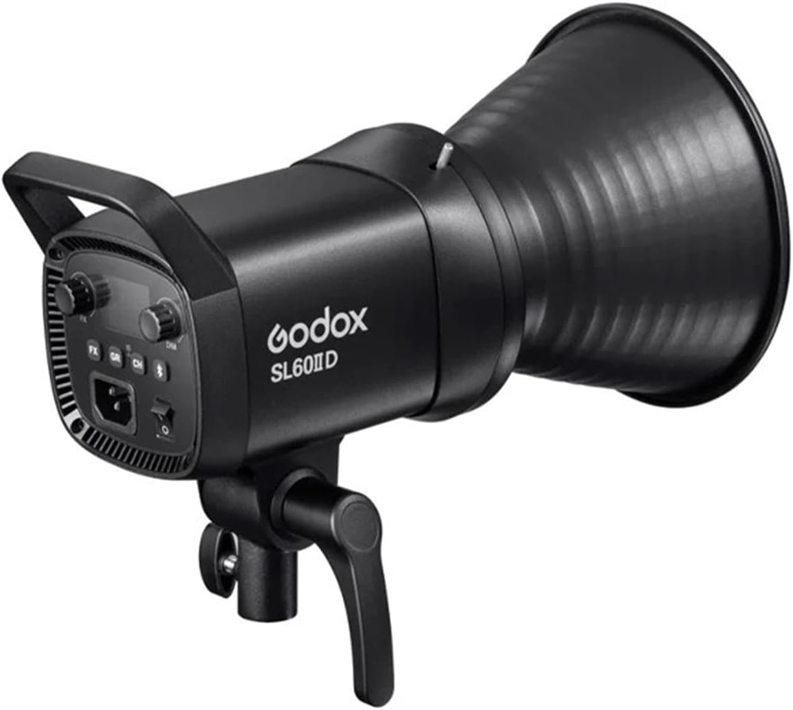 Godox SL60 SL60IID 70W Bowens Mount Led Video Light,8 FX Effects CRI 96 TLCI 97 5600±200K,16 Groups 32 Channels, 2.4GHz Wireless/Bluetooth/Light Body Control,0% - 100% Brightness Adjustment - Letwell