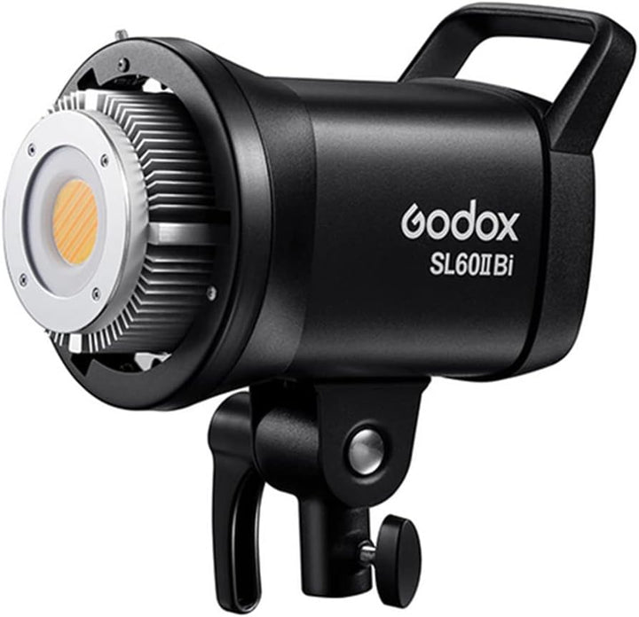 Godox SL60IIBi 75W Bowens Mount Led Video Light,11 FX Effects CRI≥96 TLCI≥97 2800K - 6500K,16 Groups 32 Channels,2.4GHz Wireless/Bluetooth/Light Body Control,0% - 100% Brightness Adjustment - Letwell