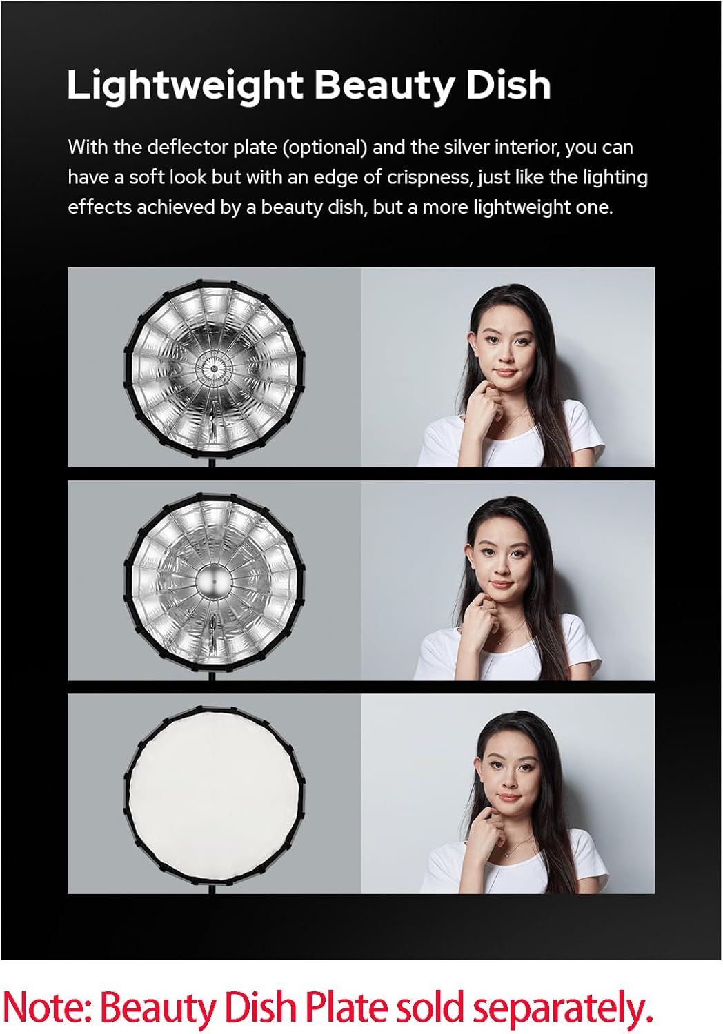 Godox Softbox Godox S65T 65cm/25.6in, Godox S85T 85cm/33.5in, S120T 120cm/47.3in Quick Release Umbrella Softbox, Bowens Mount with Removable Front and Inner Diffusers for Photography, Live Streaming and Travel - Letwell