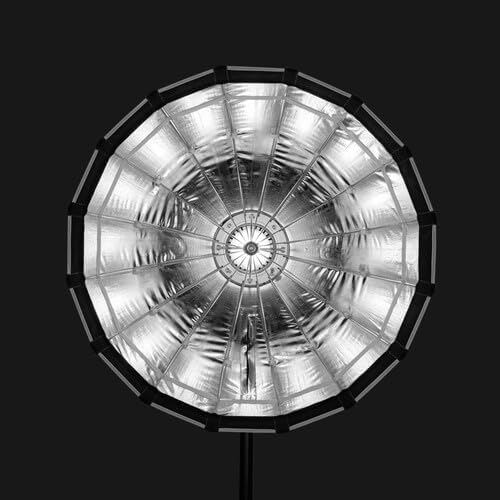 Godox Softbox Godox S65T 65cm/25.6in, Godox S85T 85cm/33.5in, S120T 120cm/47.3in Quick Release Umbrella Softbox, Bowens Mount with Removable Front and Inner Diffusers for Photography, Live Streaming and Travel - Letwell