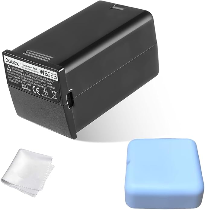 GODOX WB29B WB29A WB29 Battery, Compatible AD200Pro II AD200 Pro II AD200 Pro II AD200Pro AD200 Flash, DC14.4V/2980mAh/42.9Wh - Letwell