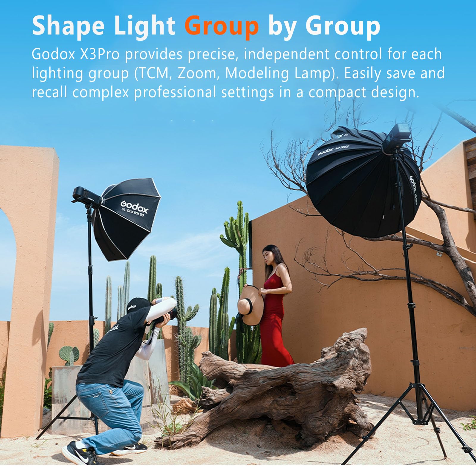 GODOX X3 PRO O for X3PRO TTL Wireless Flash Trigger for Olympus with Bluetooth Integration & APP Control Touch Screen 2.4GHz Wireless X System Pro Shooting Modes Shutter Control Fast Charging - Letwell