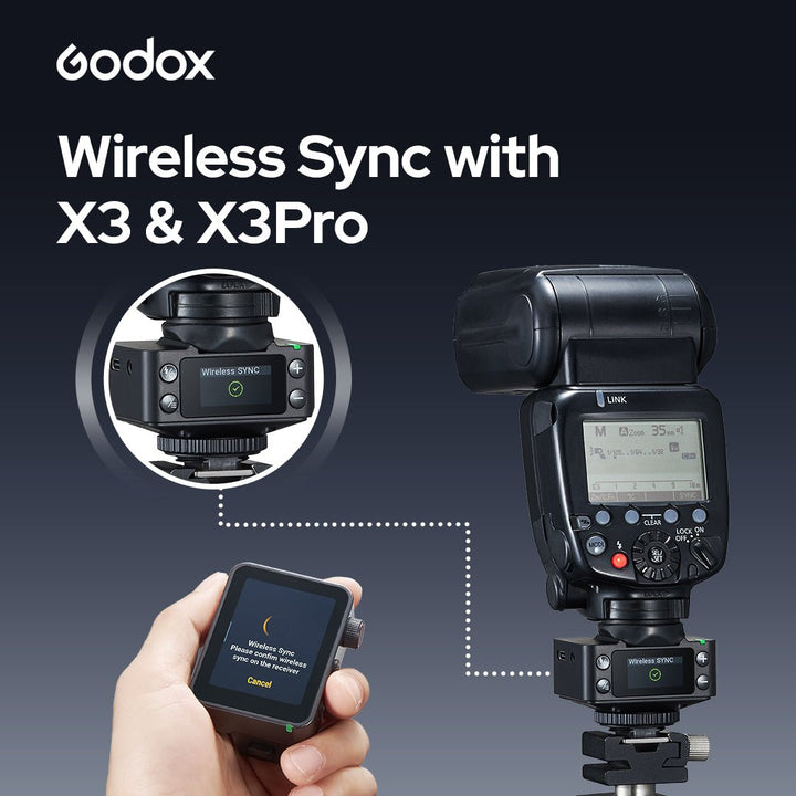 Godox XR/XRS TTL Wireless Flash Receiver | Built - in Lithium Battery | 2.4G X System (Canon/Nikon/Sony) - Letwell