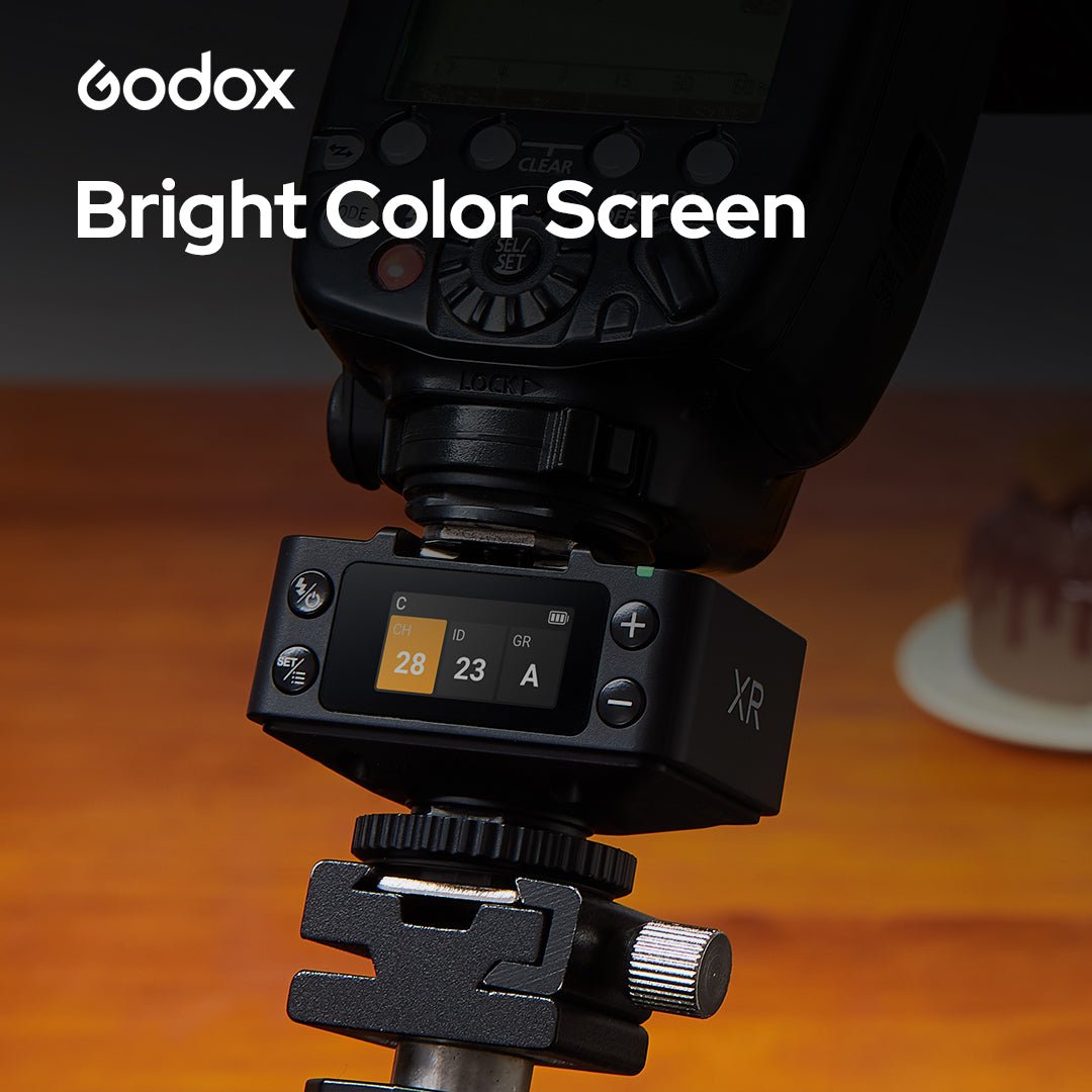 Godox XR/XRS TTL Wireless Flash Receiver | Built - in Lithium Battery | 2.4G X System (Canon/Nikon/Sony) - Letwell