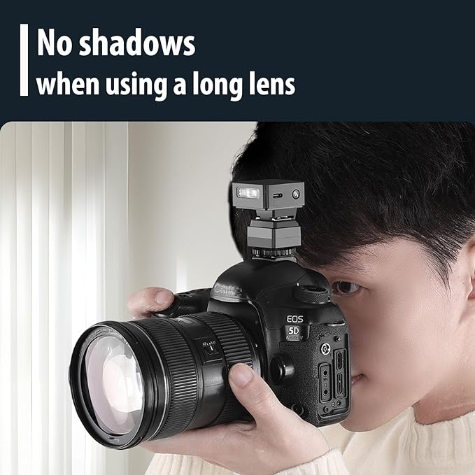 Standard Hot Shoe Riser Adapter for Godox IM30 IM20 Mini Flash, Raises Flash Height to Reduce Lens Shadow, for Zeniko ZF04 ZF08 Flash, for Ulanzi SL01, for Mealight F1 F1S Mini Flash, for VILTROX Z1 - Letwell